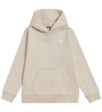 New Balance Hættetrøje - Logo - Timberwolf