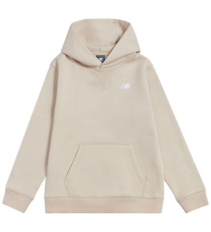 New Balance Hættetrøje - Logo - Timberwolf