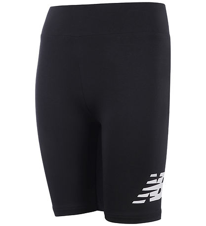 New Balance Cykelshorts - Stacked Logo - Caviar