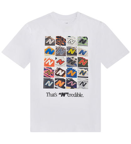 New Balance T-shirt - Celebrated Icons - Bright White