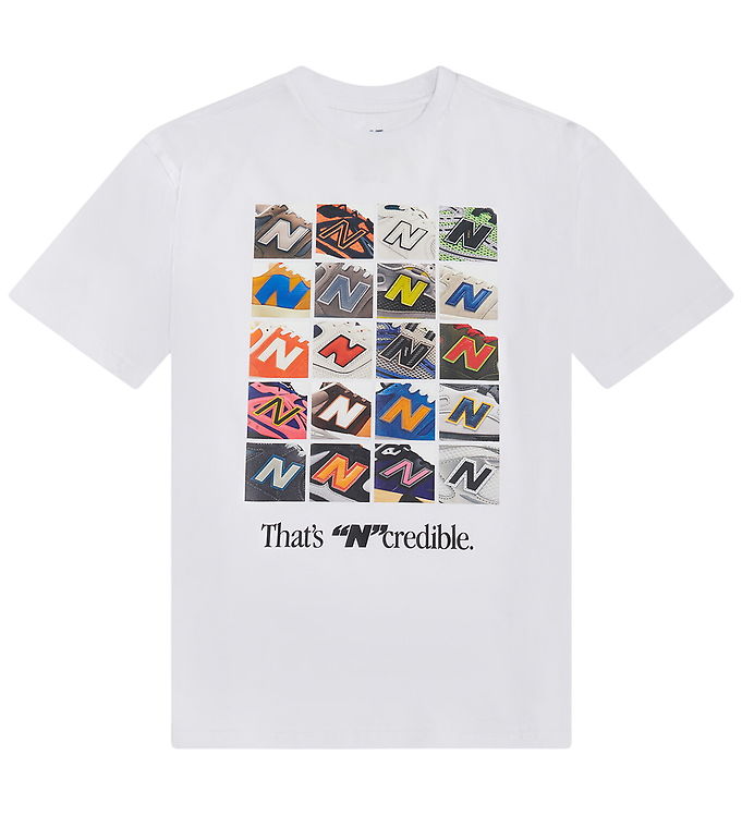 New Balance T-shirt - Celebrated Icons - Bright White
