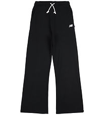 New Balance Sweatpants - Logo - Caviar