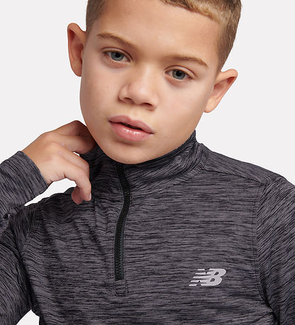 New Balance Træningsbluse - Caviar