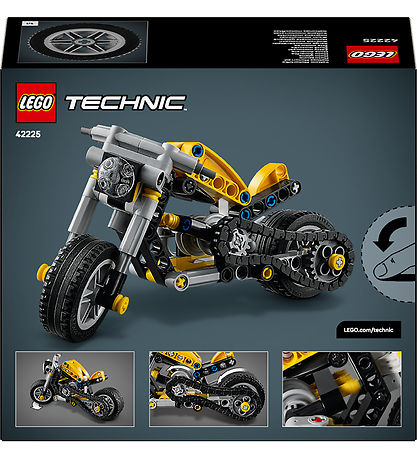 LEGO® Technic - Jaune Moto 42225 - 151 Parties