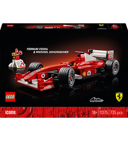 LEGO® Icons - Ferrari F2004 Og Michael Schumacher 11375 - 735 De