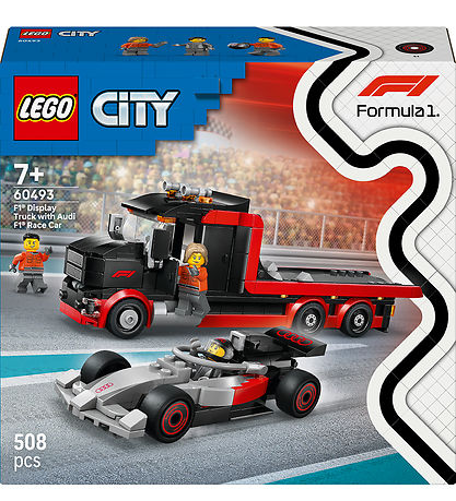 LEGO® City - F1 Udstillingstruck Med Audi F1 Racerbil 60493 - 50