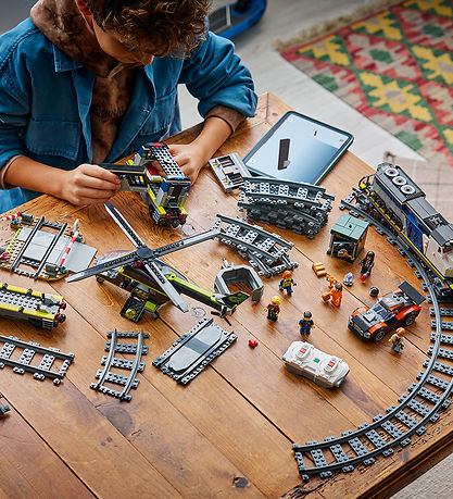 LEGO® City - Røveri Mod Polititoget 60508 - 1313 Dele