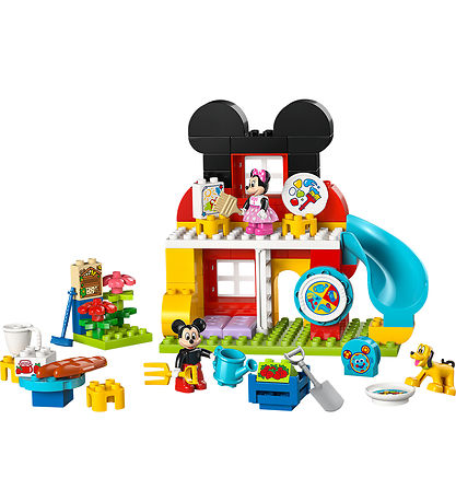 LEGO® Duplo - Mickeys Klubhus Med Minnie Og Pluto 10465 - 87 Del