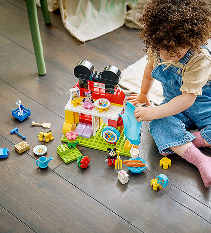 LEGO® Duplo - Mickeys Klubhus Med Minnie Og Pluto 10465 - 87 Del