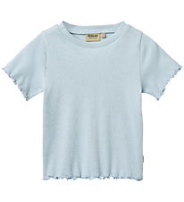 Wheat T-shirt - Rib - Alicia - Summer Sky