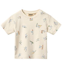 Wheat T-shirt - Fabian - Whale Friends