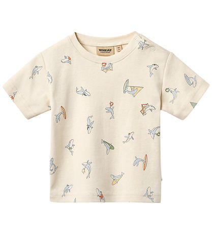 Wheat T-shirt - Fabian - Whale Friends