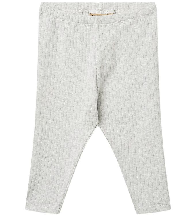 Wheat Bukser - Rib - Silas - Melange Grey