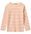 Wheat Bluse - Stig - Orange Stripe