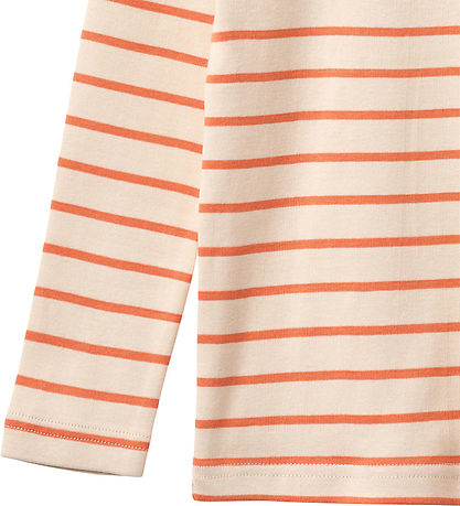 Wheat Bluse - Stig - Orange Stripe
