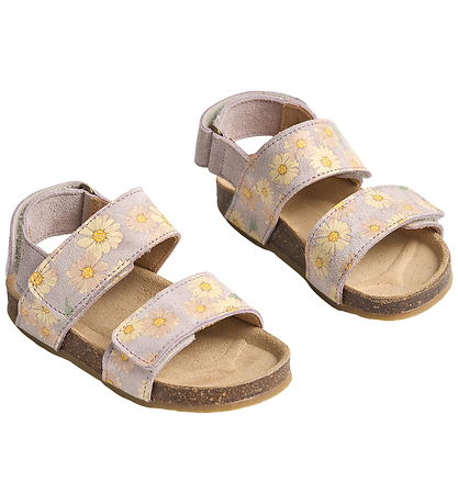 Wheat Sandaler - Alphie - Lavender Daisies