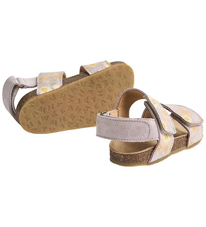 Wheat Sandaler - Alphie - Lavender Daisies