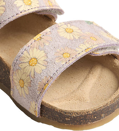 Wheat Sandaler - Alphie - Lavender Daisies