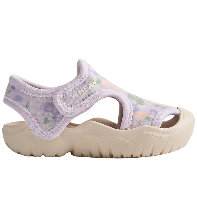 Wheat Sandaler – Bani – Purple light petunias