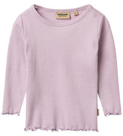 Wheat Bluse - Rib - Ida - Lavender