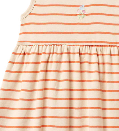 Wheat Kjole - Martha - Orange Stripe