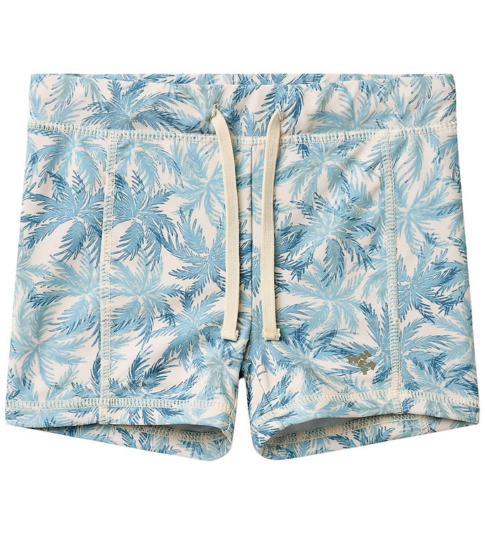 Wheat Badebukser - UV40+ - Ulrik - Blue Palm
