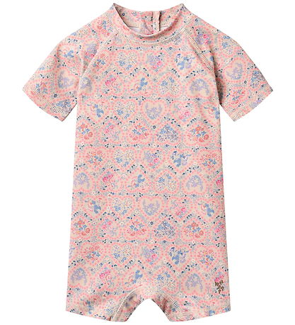 Wheat Bade Heldragt - Cas - Pink heart flowers