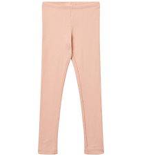 Wheat Leggings - Rib - Maddy - Rose Cloud