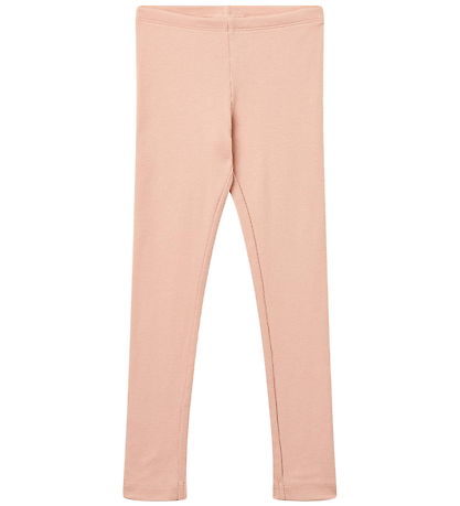 Wheat Leggings - Rib - Maddy - Rose Cloud