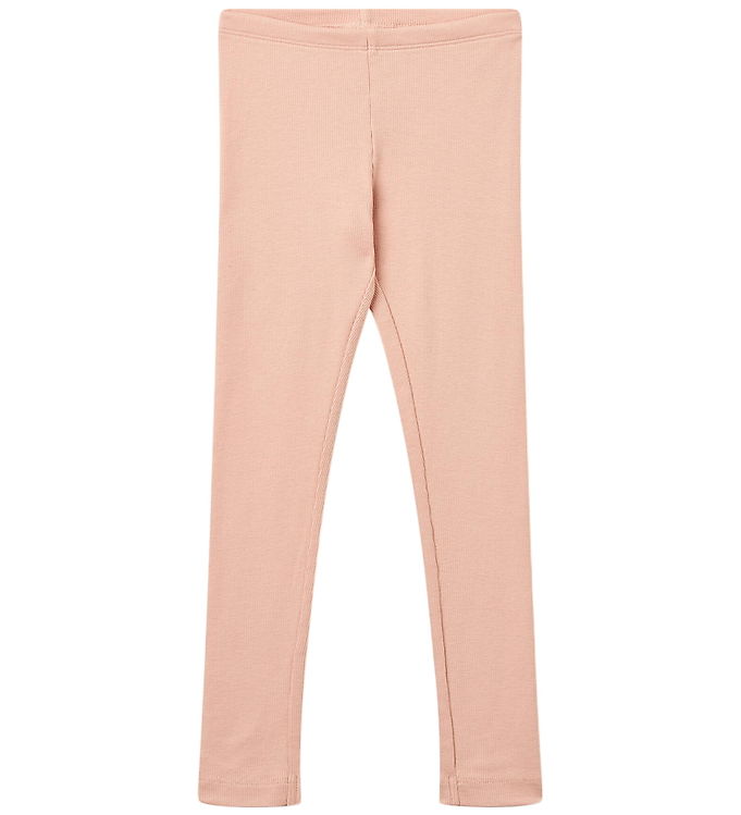 Wheat Leggings - Rib - Maddy - Rose Cloud
