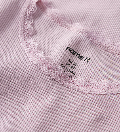 Name It T-shirt - Rib - Noos - NmfKab - Fragrant Lilac