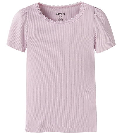 Name It T-shirt - Rib - Noos - NmfKab - Fragrant Lilac
