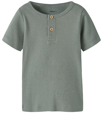 Name It T-shirt - Rib - Noos - NmmKab - Shadow