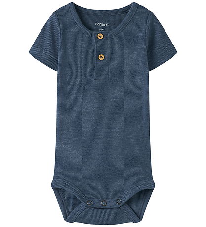 Name It Body k/æ - Rib - Noos - NbmKab - Vintage Indigo/Melange