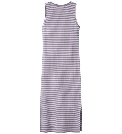 Name It Kjole - Rib - Noos - NkfSuraja - Lavender Fog/W. Lavende
