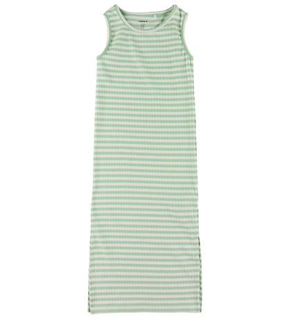 Name It Kjole - Noos - NkfSuraja - Aqua Foam/W. Cloud Dancer