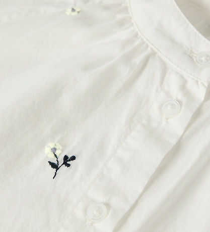 Name It Bluse - NkfFrette - Cloud Dancer