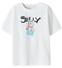 Name It T-shirt - NkmFanbi - Bright White