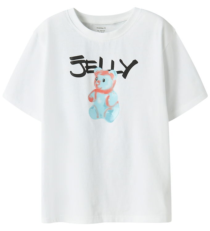 Name It Fanbi - T-shirt - Hvid - 146-152