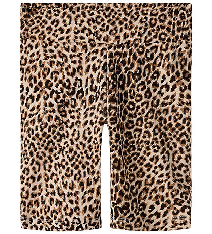 Name It Cykelshorts - NkfFahiroz - Black/Leo