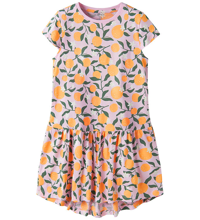 NAME IT Kjole Vigga Pirouette Oranges