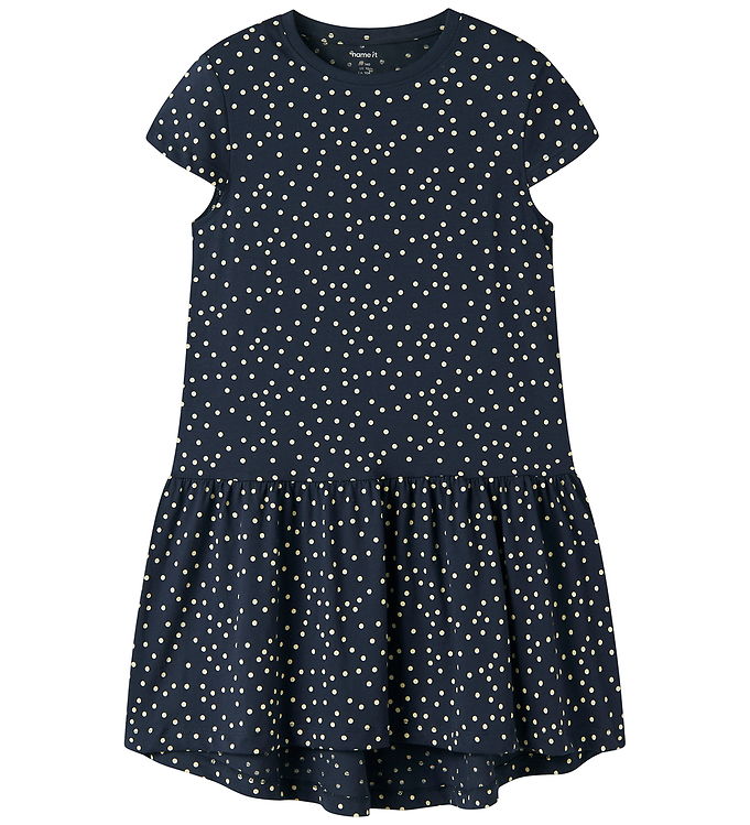 Name It Kjole - NkfVigga - Navy Blazer/Dots