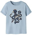 Name It T-shirt - NkmVux - Blue Fog/Gamer