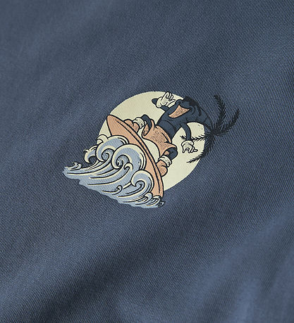 Name It T-shirt - NkmVux - Vintage Indigo/Surfing