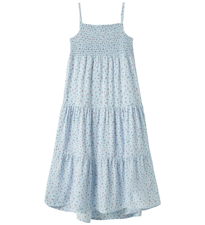 NAME IT Maxi Kjole Vinaya Ice Water