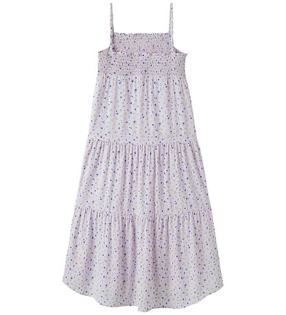 Name It Kjole - NkfVinaya - Lavender Fog/Small Floral
