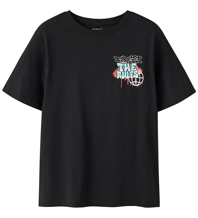 Name It T-shirt - NkmFlynn - Black