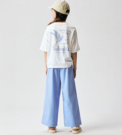 Name It Bukser - Wide - NkfFloritta - Purple Impression/Rainston