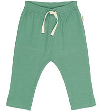 Petit Piao Bukser - Rib - PPStone - Frosty Spruce