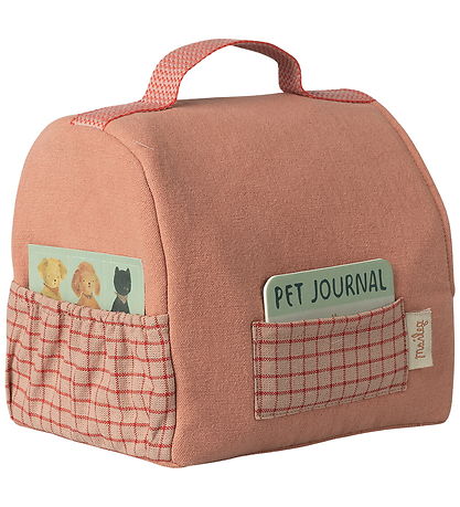 Maileg Kæledyrstaske - Lille - Coral